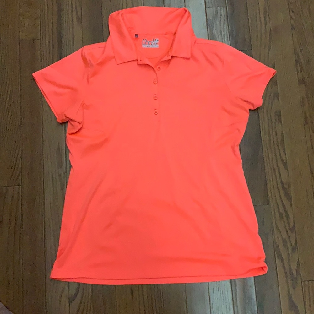 Under Armor Size Large Women’s Golf Polo
